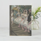 Carte Le Ballet | Edgar Degas (Debout devant)