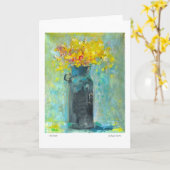 Carte Le ballon (Fleur jaune)