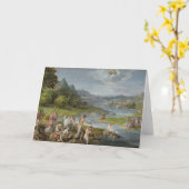 Carte Le baptême du Christ 2 (Fleur jaune)