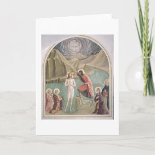 Carte Le baptême du Christ, c.1438-45 (fresque)