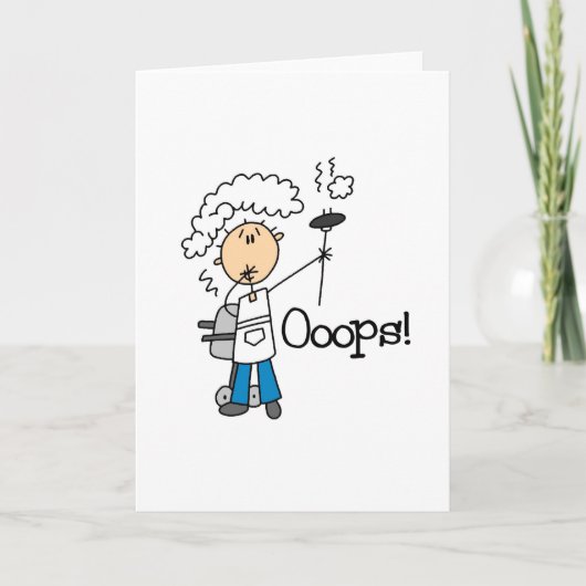 Carte Le barbecue est devenu incorrect (Devant)