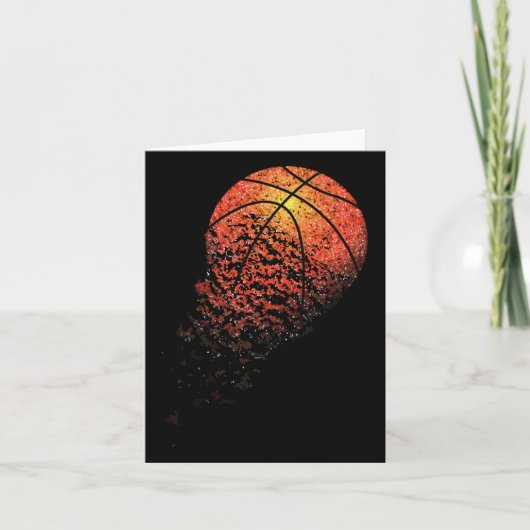 Carte Le Basket Est Ma Saison Préférée 1 (Devant)