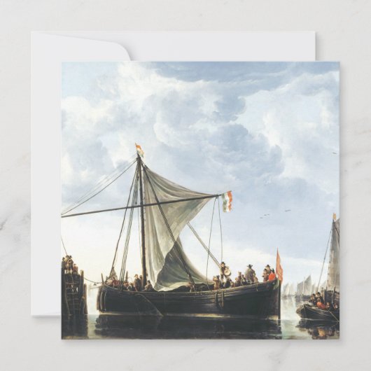 Carte Le Bateau Passage Aelbert Cuyp (Devant)