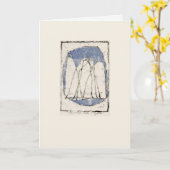 Carte Le bavardage constant dans mon esprit (Fleur jaune)