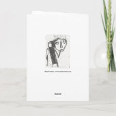 Carte Le bavardage constant dans mon esprit par Mike Hes (Dos)