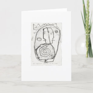 Carte Le bavardage constant dans mon esprit par Mike Hes