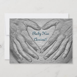 Carte Le bébé est arrivé