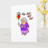 Carte Le Big 50 (Fleur jaune)