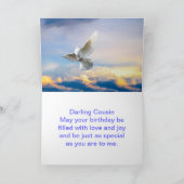 Carte Le blanc a plongé en vol (Intérieur)