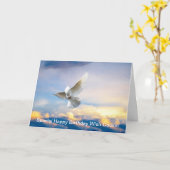 Carte Le blanc a plongé en vol (Fleur jaune)