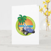 Carte Le boggy pour dunes de Californie à Palms (Fleur jaune)