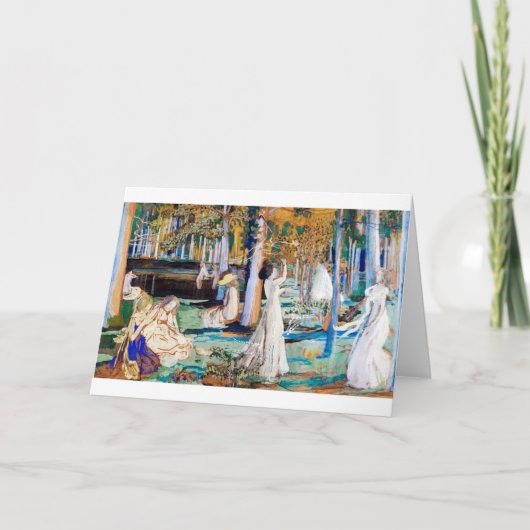 Carte Le Bois Sacré, Maurice Denis (Devant)