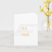 Carte Le Bonheur Est Un Rack Parfait (Fleur jaune)