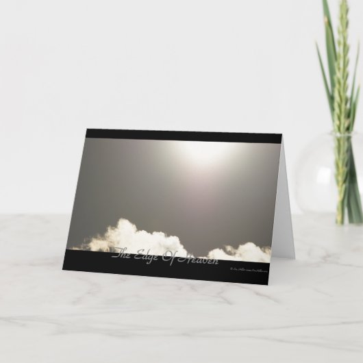 Carte Le Bord Du Ciel Vêtements, Cadeaux & Objets de col (Devant)