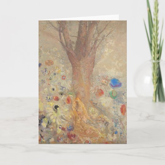 Carte Le Bouddha par Odilon Redon (Devant)