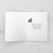 Carte le bouquet jaune de forsythia obtiennent bien (Intérieur)