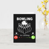 Carte Le Bowling Appelle (Fleur jaune)