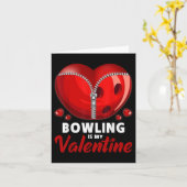Carte Le Bowling Est Mon Bowling Ball De La Saint-Valent (Fleur jaune)