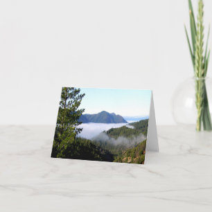 Carte Le brouillard matinal qui fait rage.....