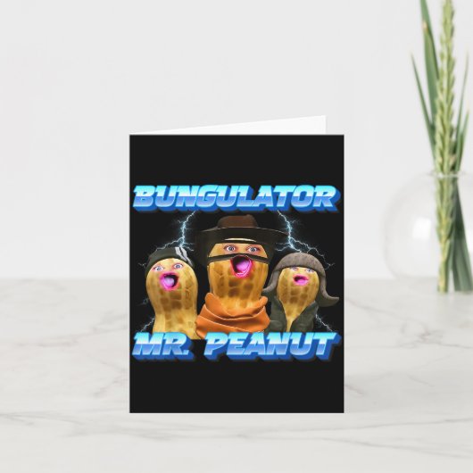 Carte Le Burnt Peanut Funny Goop M. Peanut Bungulator (Devant)