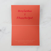 Carte Le cadeau de Noël (Intérieur)