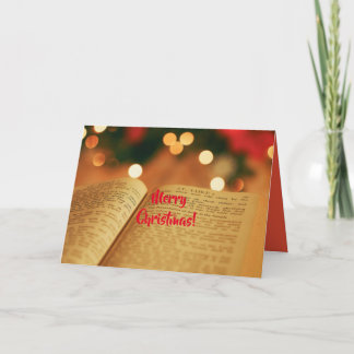 Carte Le cadeau de Noël