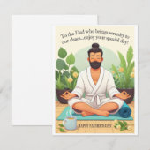 Carte Le Calme Dans La Fête des pères Du Chaos (Devant / Derrière)