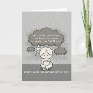 Carte Le calme dans la tempête