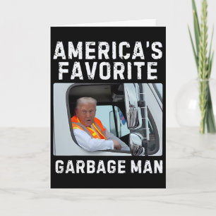 Carte Le camion de garage de l'homme de garage préféré d