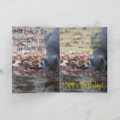 Carte Le camouflage ne marche pas après tout (Intérieur)