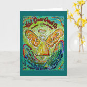 Carte Le cancer de l'arc-en-ciel ne peut pas faire de ca (Fleur jaune)