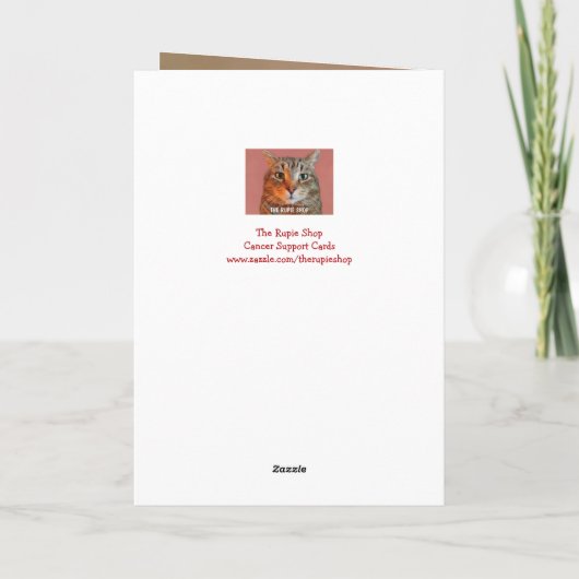 Carte Le cancer est un fléau (Dos)