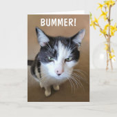 Carte Le cancer est un fléau (Fleur jaune)