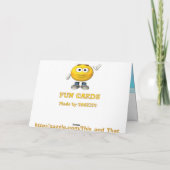 Carte Le caoutchouc mignon (Dos)