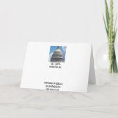 Carte Le capitol des États-Unis (Dos)