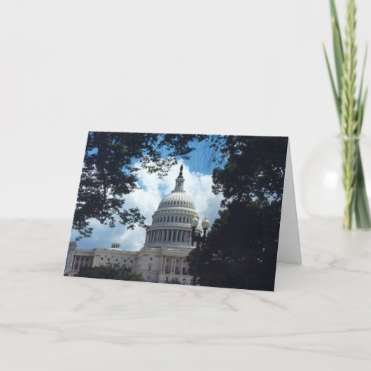 Carte Le capitol des États-Unis (Devant)