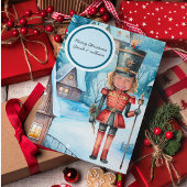 Carte Le Casse-Noisette "remplace le visage" Noël