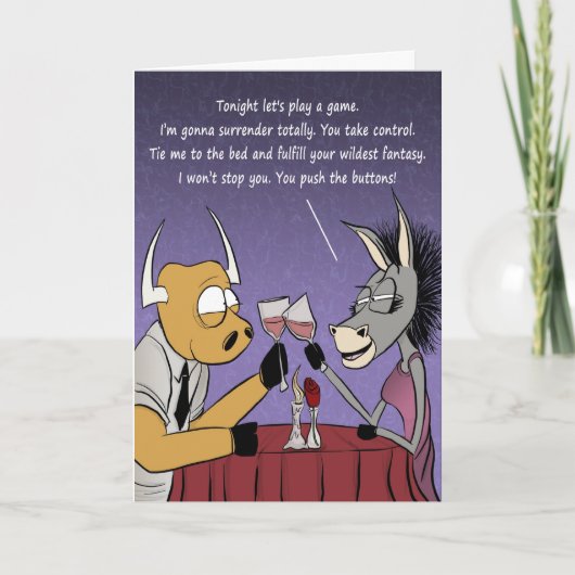 CARTE LE CE SOIR EST VOTRE NUIT ! (Devant)