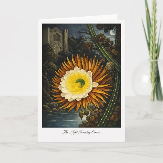 Carte Le Cereus de Nuit — Réinterprétation Botanique Mod (Devant)
