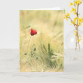 Carte Le chagrin est le prix de l'amour Citer la sympath (Fleur jaune)