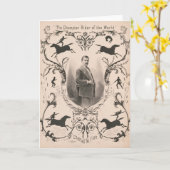 Carte Le Champion Du Monde, Charles W. Fish. (Fleur jaune)