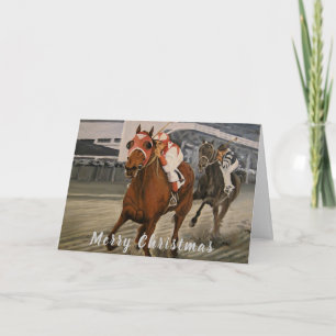 Carte Le Champion Thoroughbred remporte la grande course