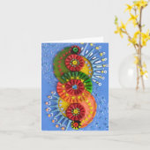 Carte Le changement d'Tee (Fleur jaune)