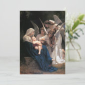 Carte Le Chant des Anges (1881) de Bouguereau (Debout devant)