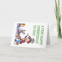 Le chapelier fou dit, A très joyeux anniversaire !