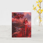 Carte Le Chariot (Fleur jaune)