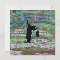 Le chat noir pendu et la souris
