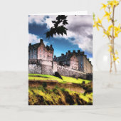 Carte Le château d'Édimbourg (Fleur jaune)