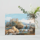 Carte Le château d'Orsini | Giovanni Battista Busiri (Debout devant)