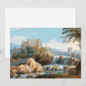 Carte Le château d'Orsini | Giovanni Battista Busiri (Devant / Derrière)